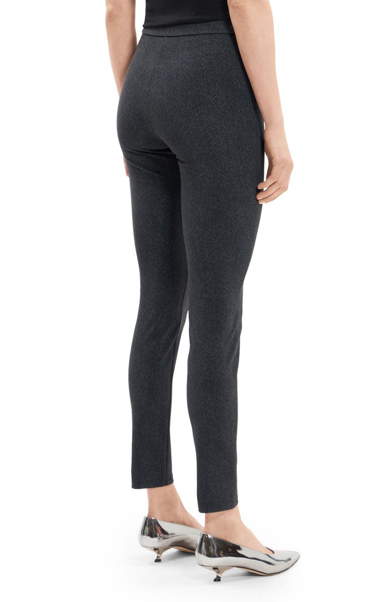 Theory Adbelle High Waist Slim Fit Crop Pants, Alternate, color, 