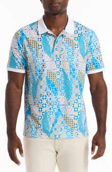 Robert Graham Ward Cotton Polo