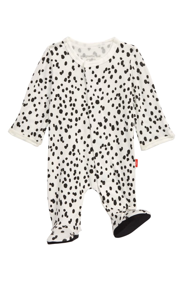 Magnetic Me Seeing Spots Footie, Main, color, 
