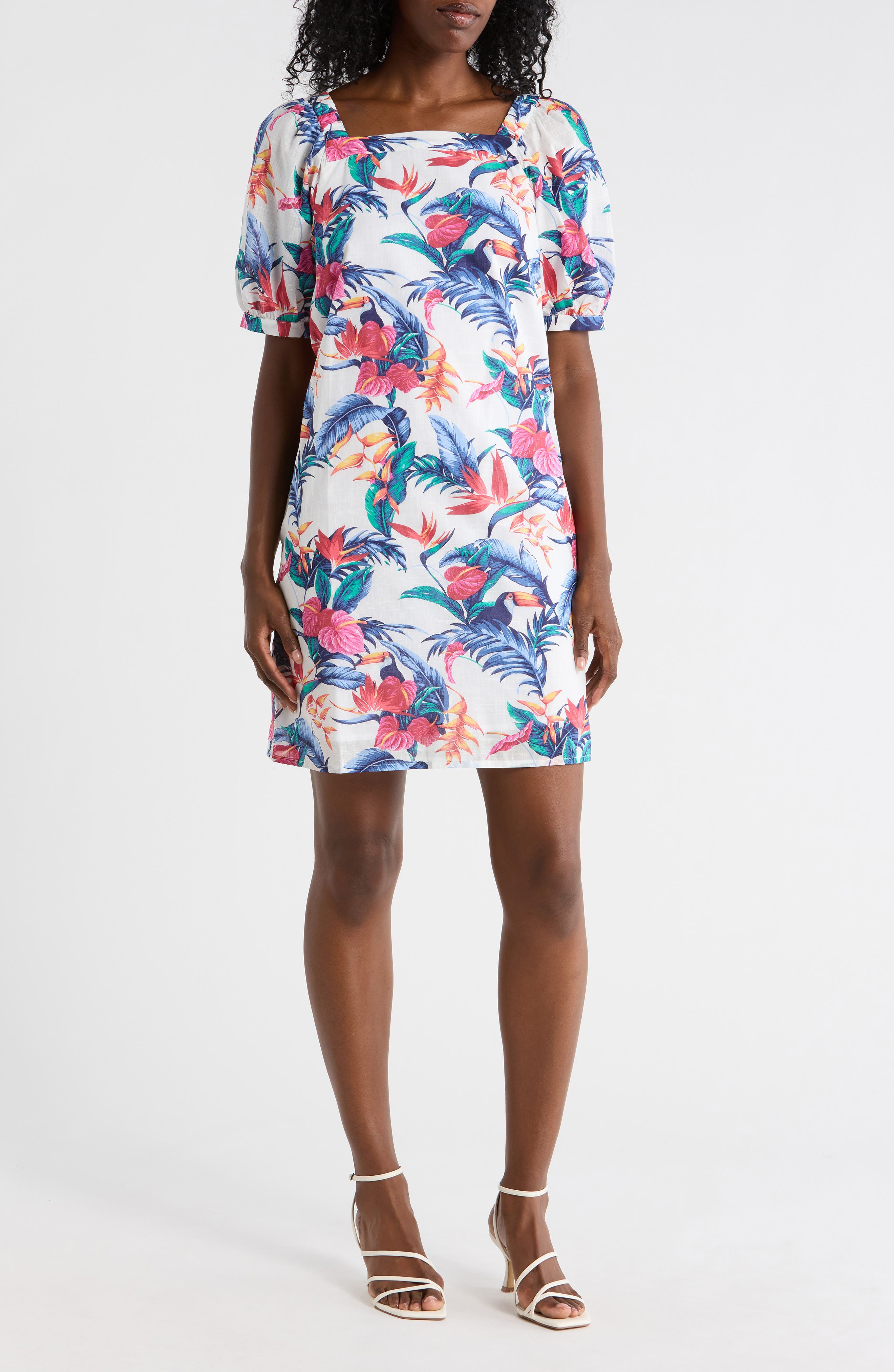 Two Can Tango Floral Minidress
