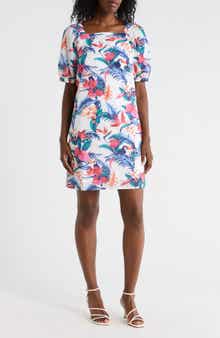 Tori Richard Two Can Tango Floral Minidress