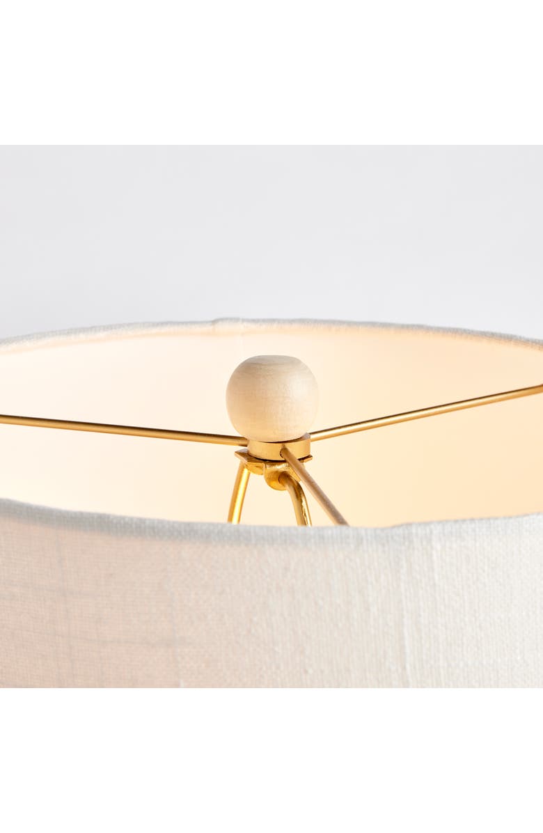 Napa Home & Garden Maye Tapered Lamp, Alternate, color, Brown