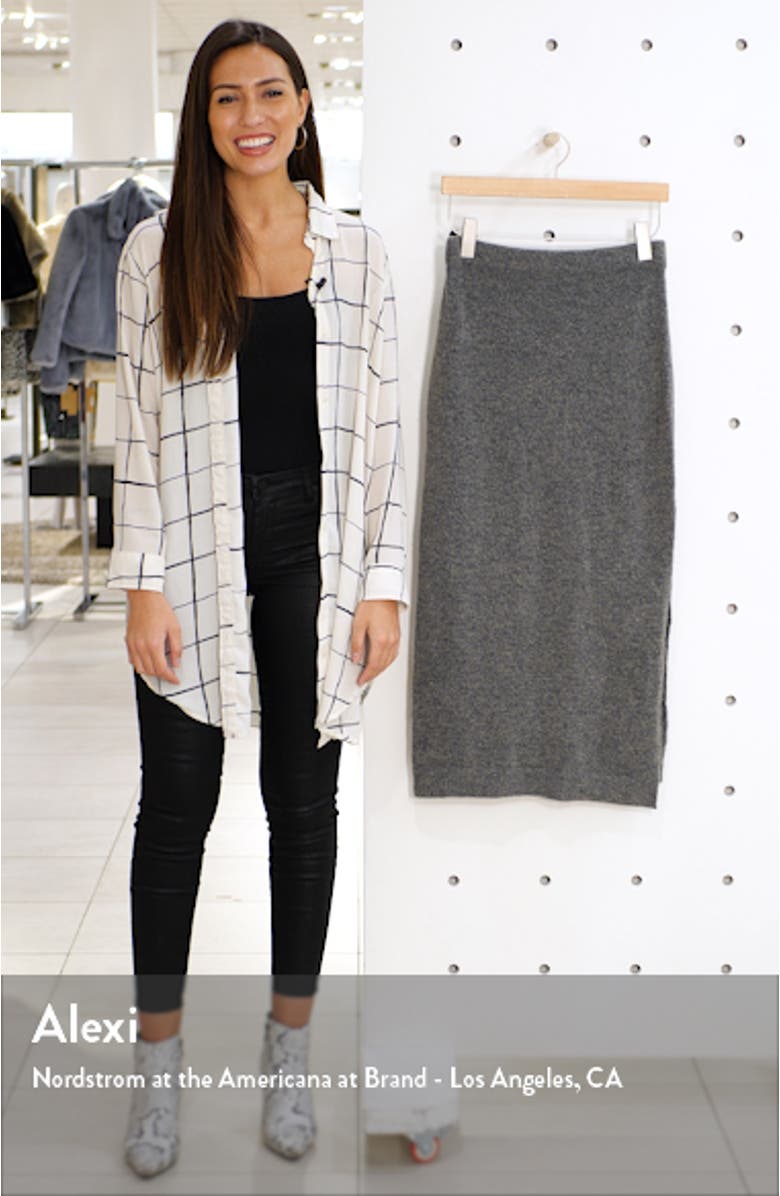 Sweater Midi Skirt, sales video thumbnail
