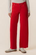 KUT from the Kloth Meg Fab Ab High Waist Wide Leg Corduroy Pants