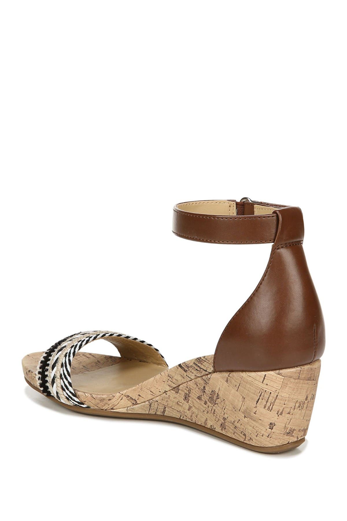 Naturalizer Areda Wedge Sandal - Wide Width Available, Alternate, color, 
