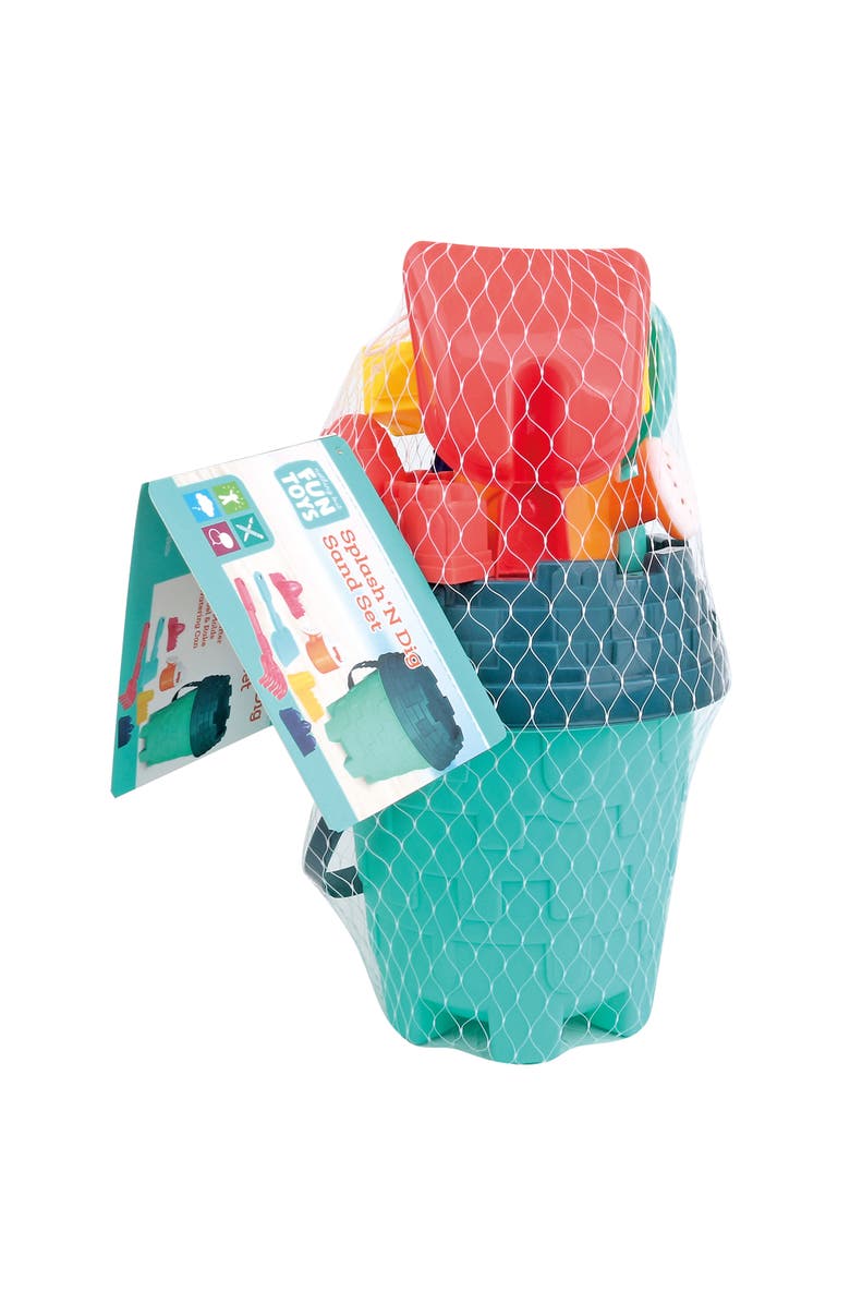 Nothing But Fun Toys Splash N' Dig Sand Set, Beach & Water Play, 2+, Alternate, color, Multicolored