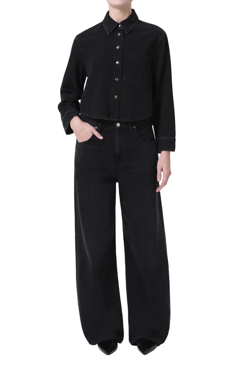 AGOLDE Low Slung Baggy Jeans, Alternate, color,