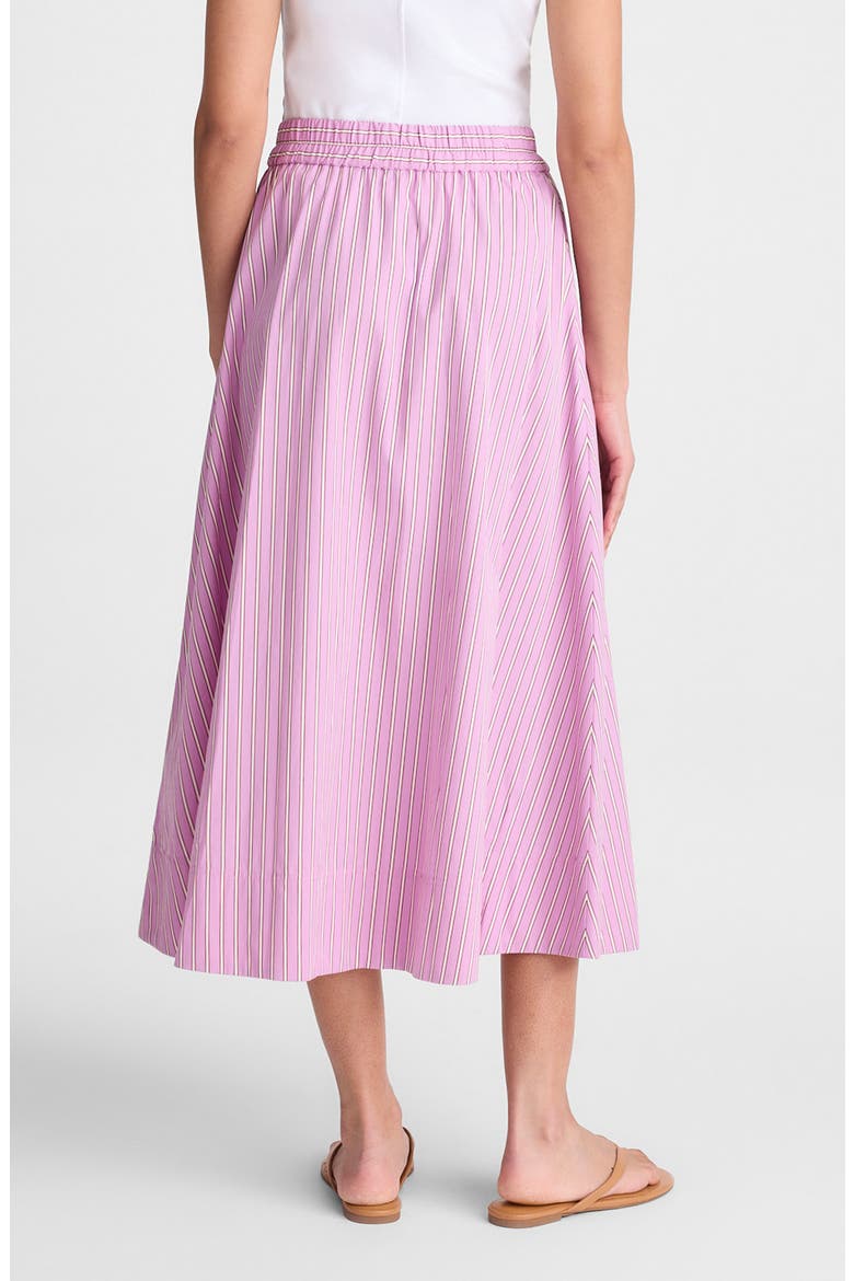 Circle Cotton Poplin Midi Skirt, Alternate, color, WARM WISTERIA