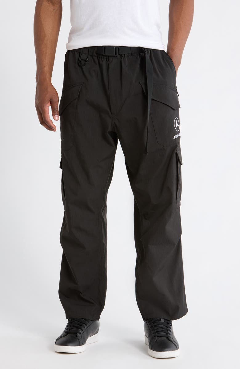 Y-3 x Mercedes-AMG F1 Cargo Pants, Main, color, Black