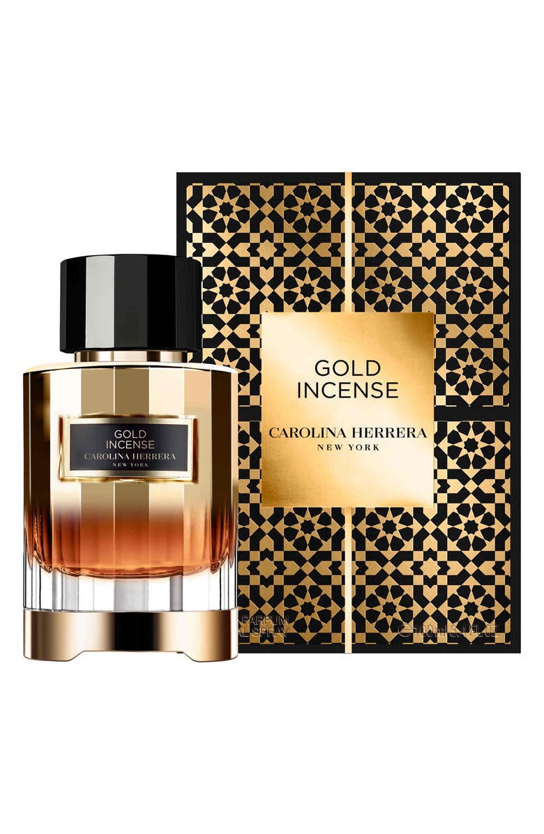 Carolina Herrera Gold Incense Eau de Parfum, Alternate, color, 