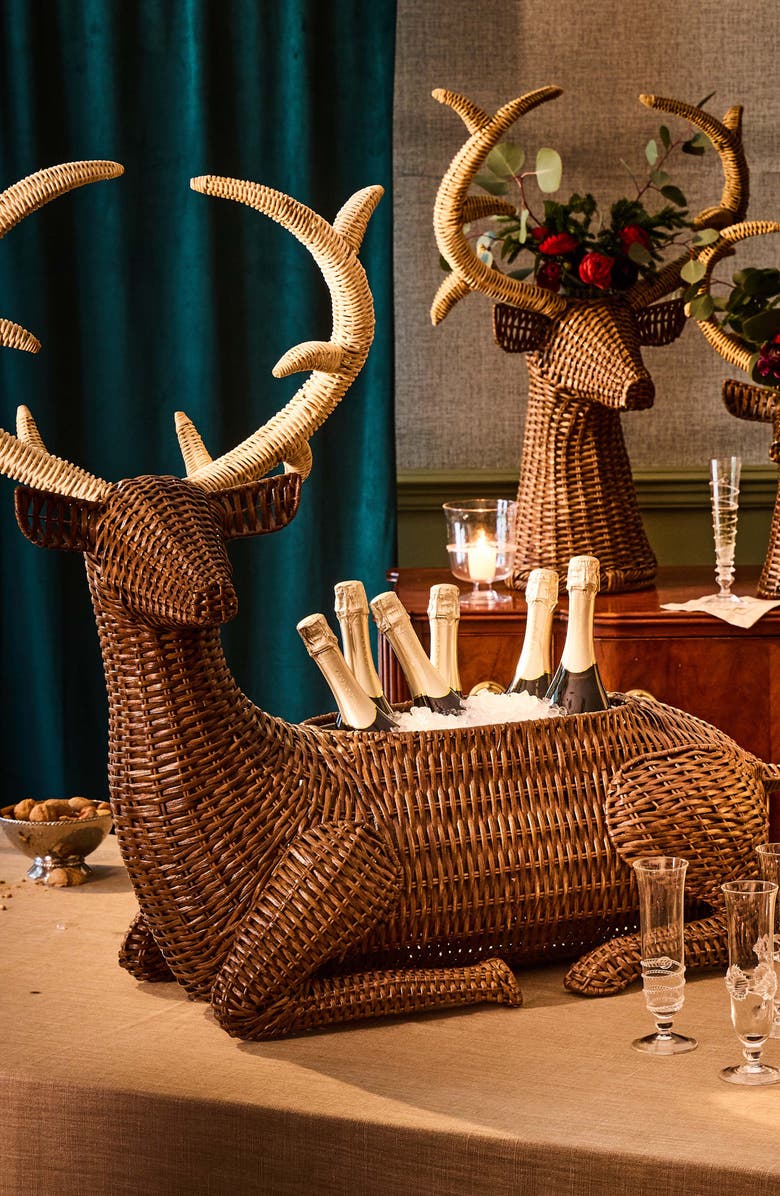 Juliska Devon Willow Stag Party Bucket, Alternate, color, 