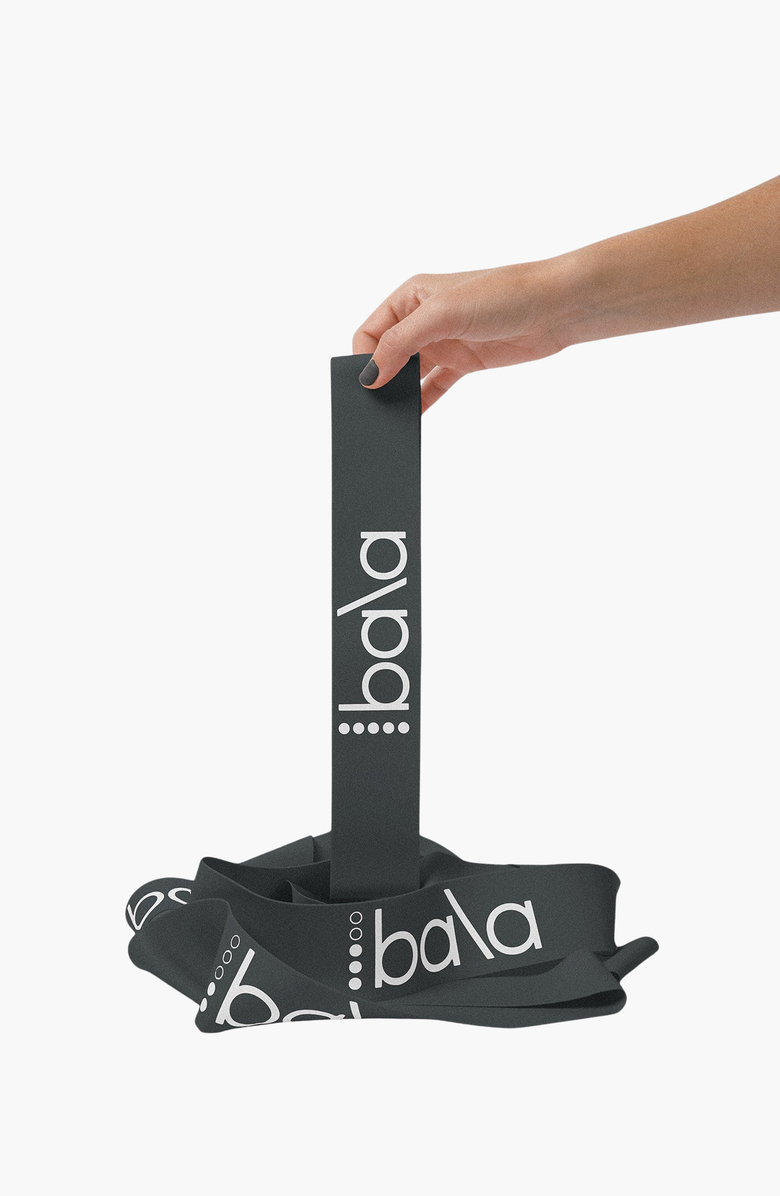Bala Booty Resistance Bands, Alternate, color, Charcoal