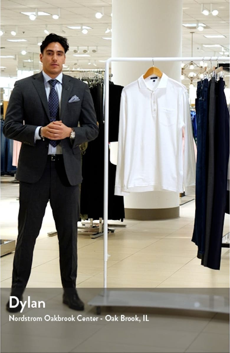 Crown Crafted Croxley Long Sleeve Polo, sales video thumbnail