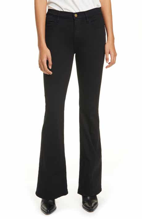 FRAME Le Pixie High Waist Flare Jeans