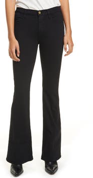 FRAME Le Pixie High Waist Flare Jeans