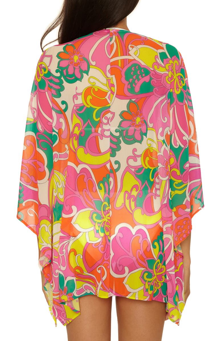 Trina Turk Elara Mesh Cover-Up, Alternate, color, Multi