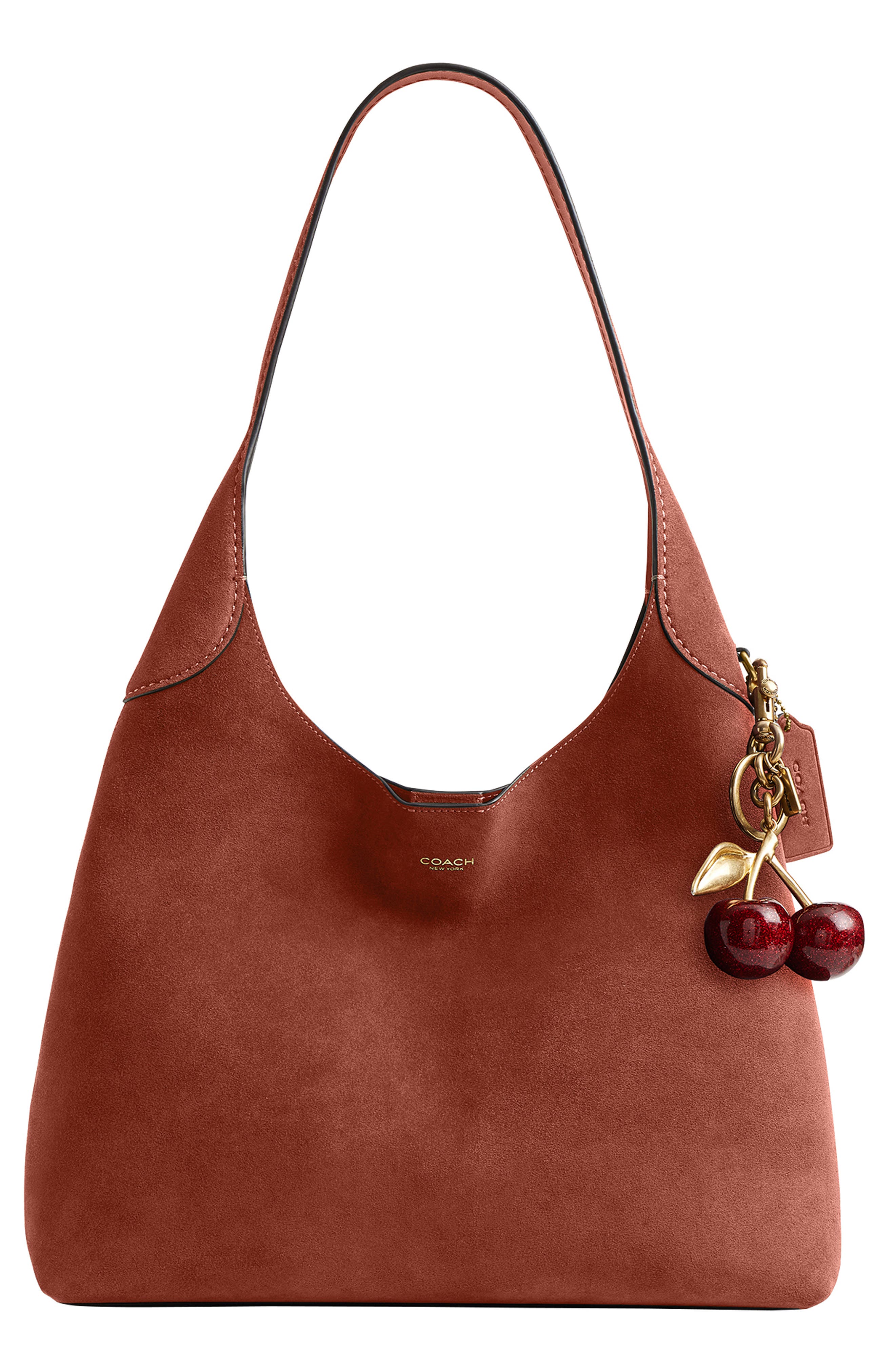 COACH Brooklyn スエード ショルダーバッグ 34 COACH Brooklyn 34 Suede Shoulder Bag (Women) | Nordstrom