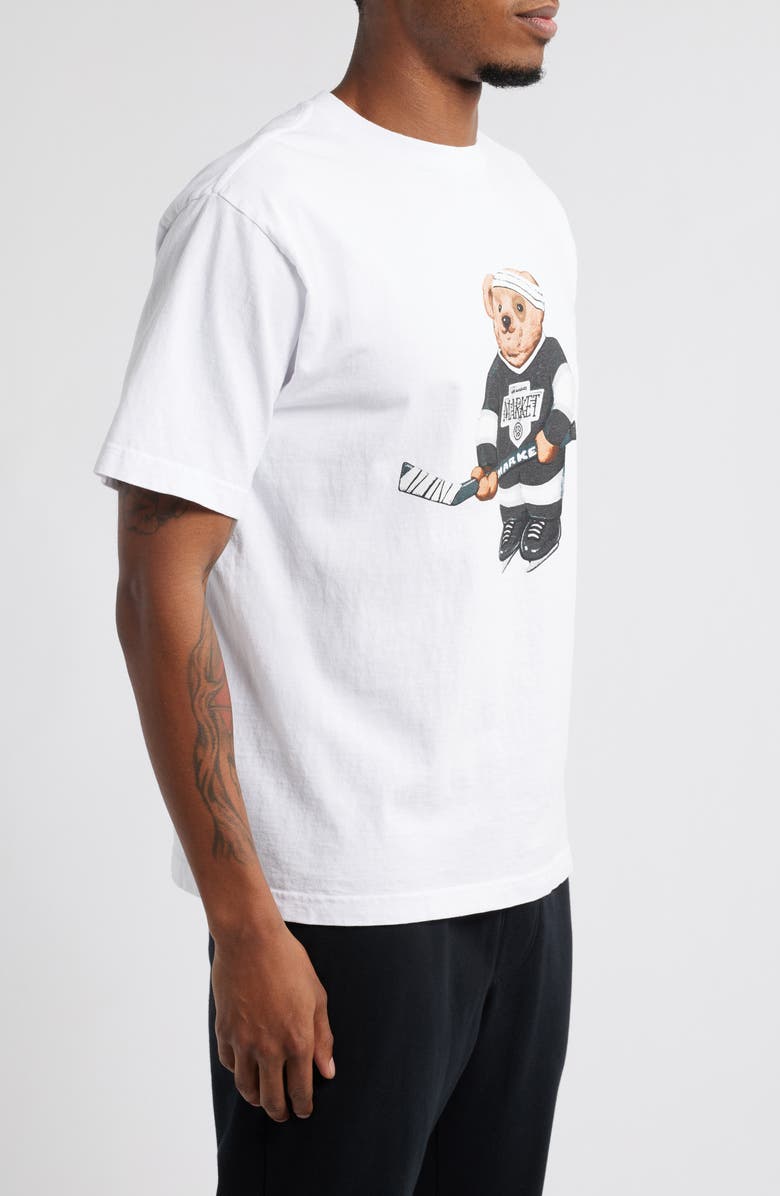 MARKET Hockey Bear Graphic T-Shirt, Alternate, color, 