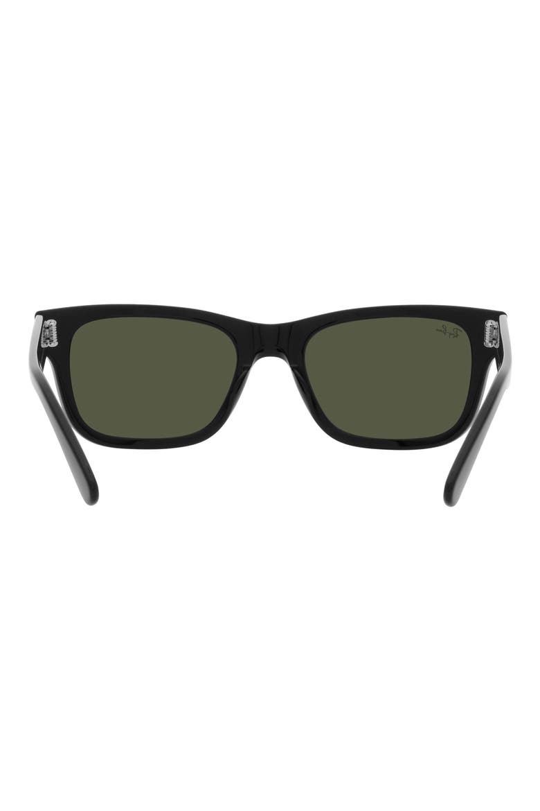 Mr. Burbank 52mm Rectangular Sunglasses, Alternate, color, BLACK