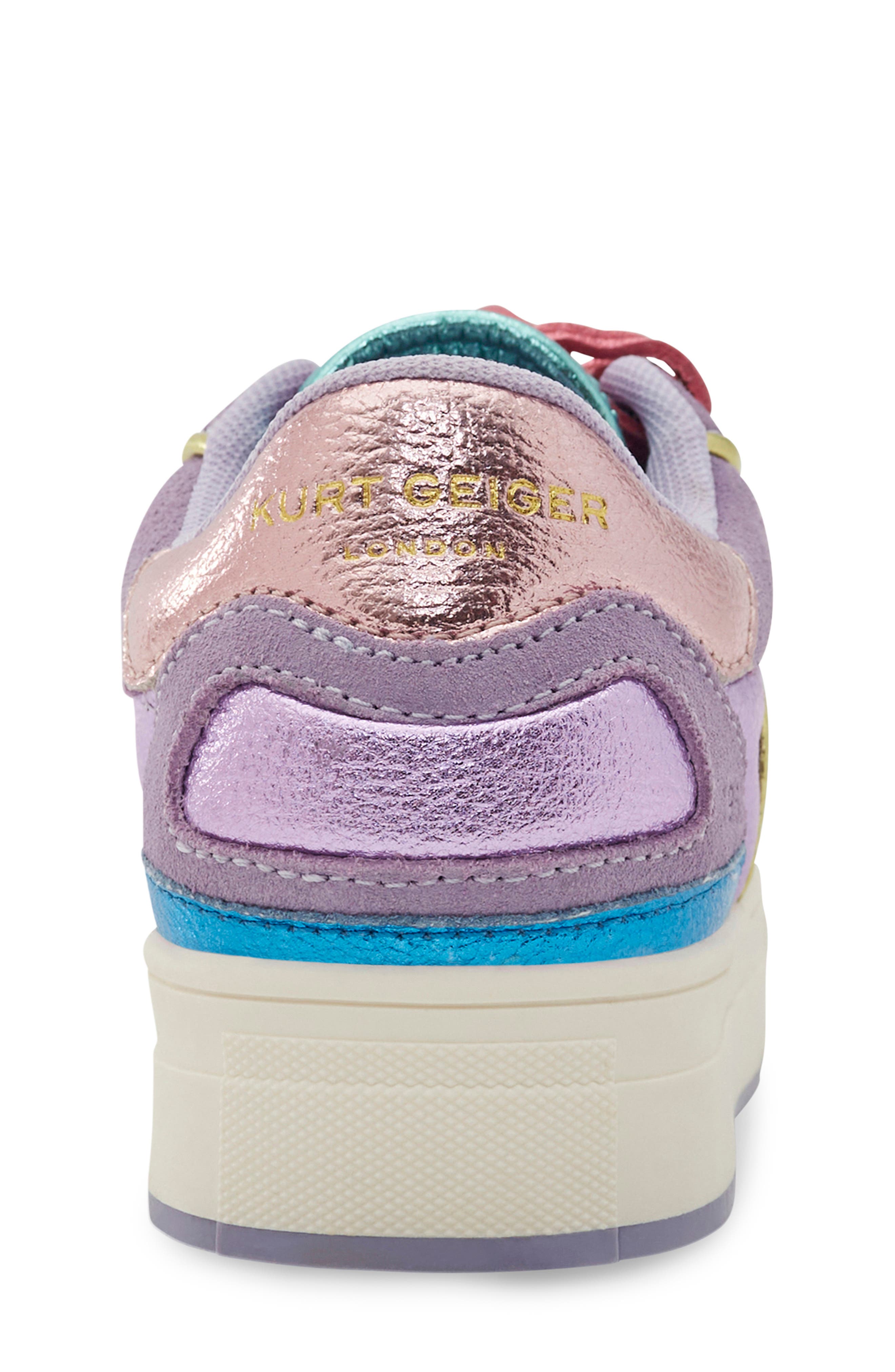 Kurt Geiger London Kids
 Mini Southbank Platform Sneaker, Alternate, color, Lilac