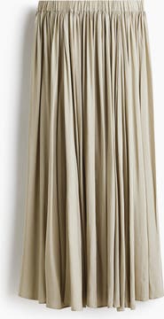 H&M Gathered Modal Skirt