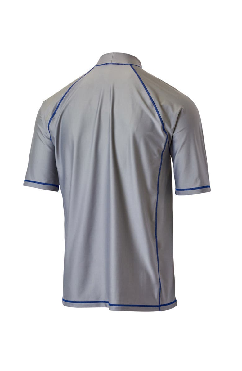 UV Skinz Short Sleeve Active Sun & Swim Shirt, Alternate, color, Grey
