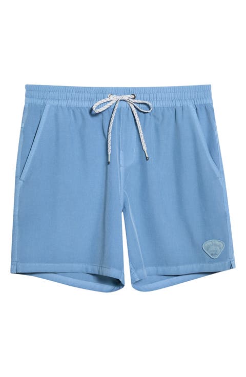 Every Other Day Wave Washed Layback Swim Trunks