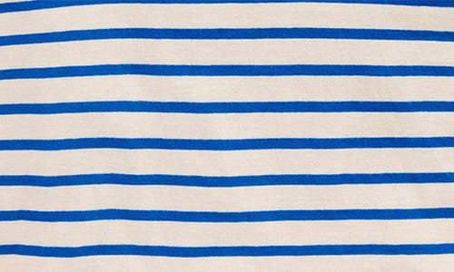MINI BODEN MINI BODEN KIDS' STRIPE SHELL APPLIQUÉ COTTON GRAPHIC T-SHIRT