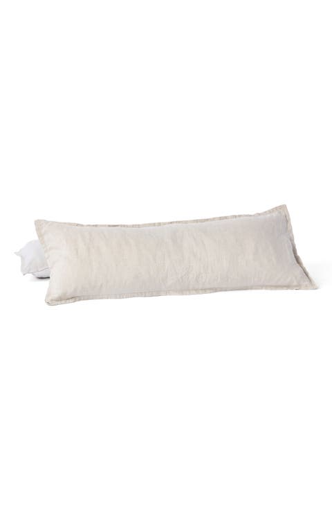 Relaxed Organic Linen Lumbar Pillow Cover