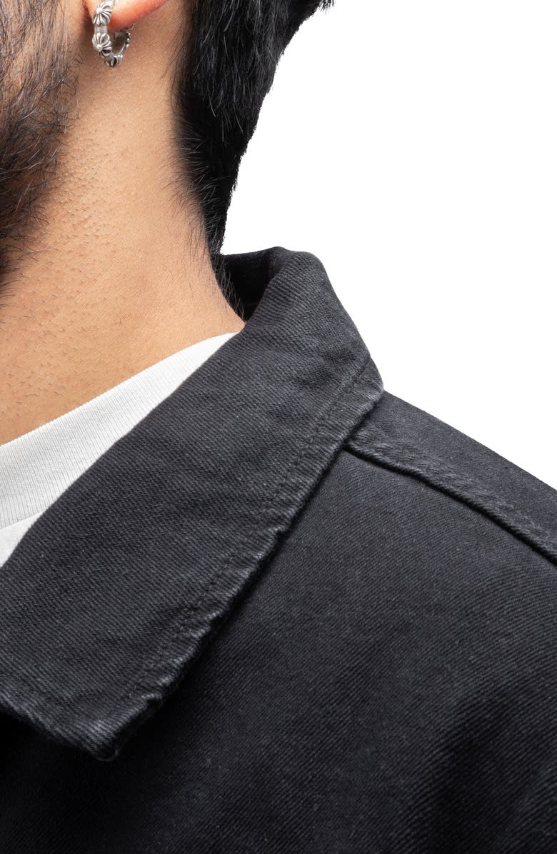 XRAY Bear Growl Patch Denim Jacket, Alternate, color, 