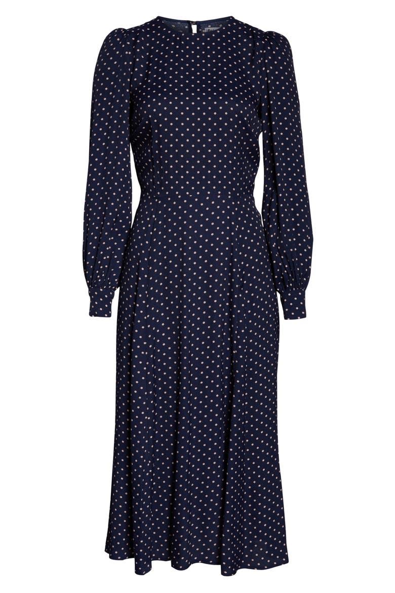 Abigaile Long Sleeve Dress, Alternate, color, AFTERNOON