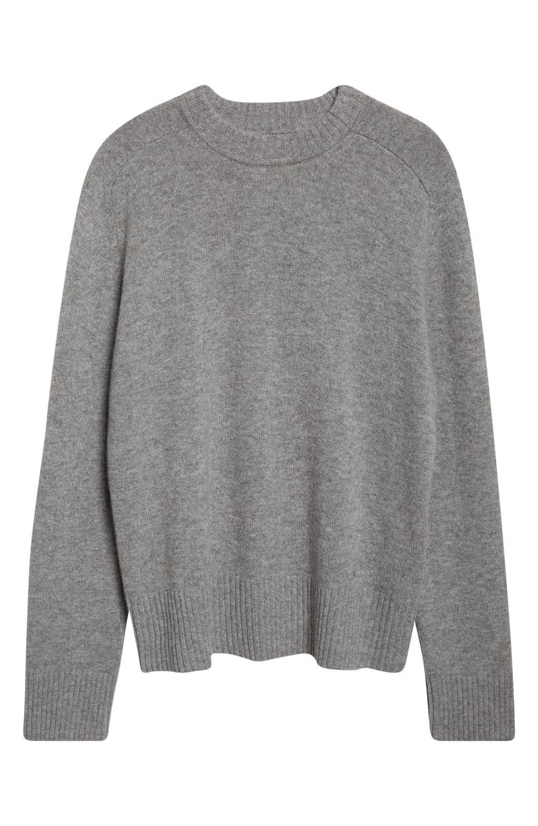 LOULOU DE SAISON Baltra Cashmere Sweater, Alternate, color, Grey Melange