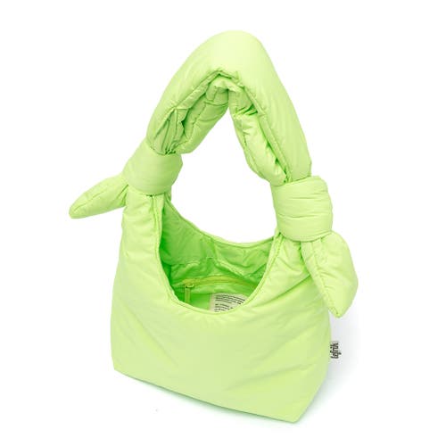 Lefrik Biwa Puffy Mini Bag In Green