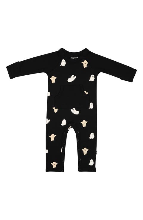 Boo Long Sleeve Romper