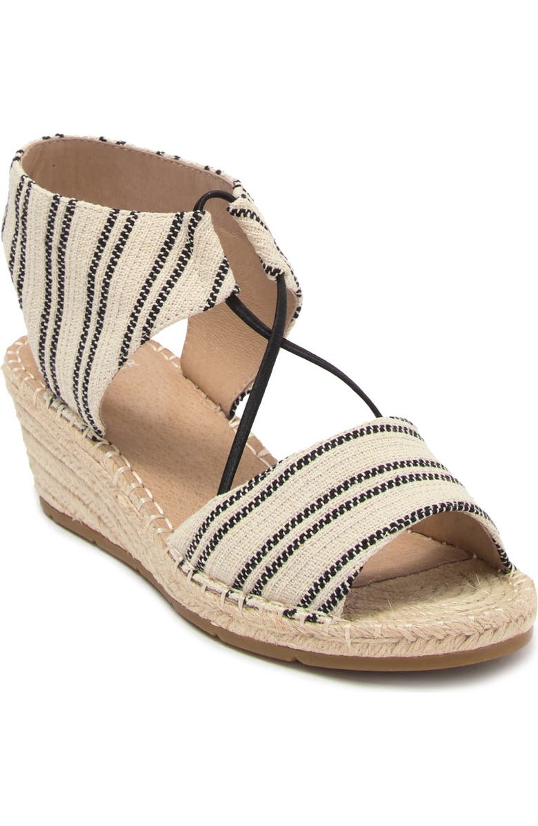 Eileen Fisher Agnes Knit Espadrille Wedge Sandal, Main, color,