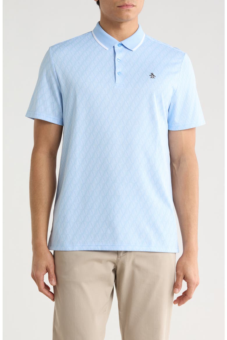 Petes Tipped Diamond Knit Polo (Men) | Nordstromrack