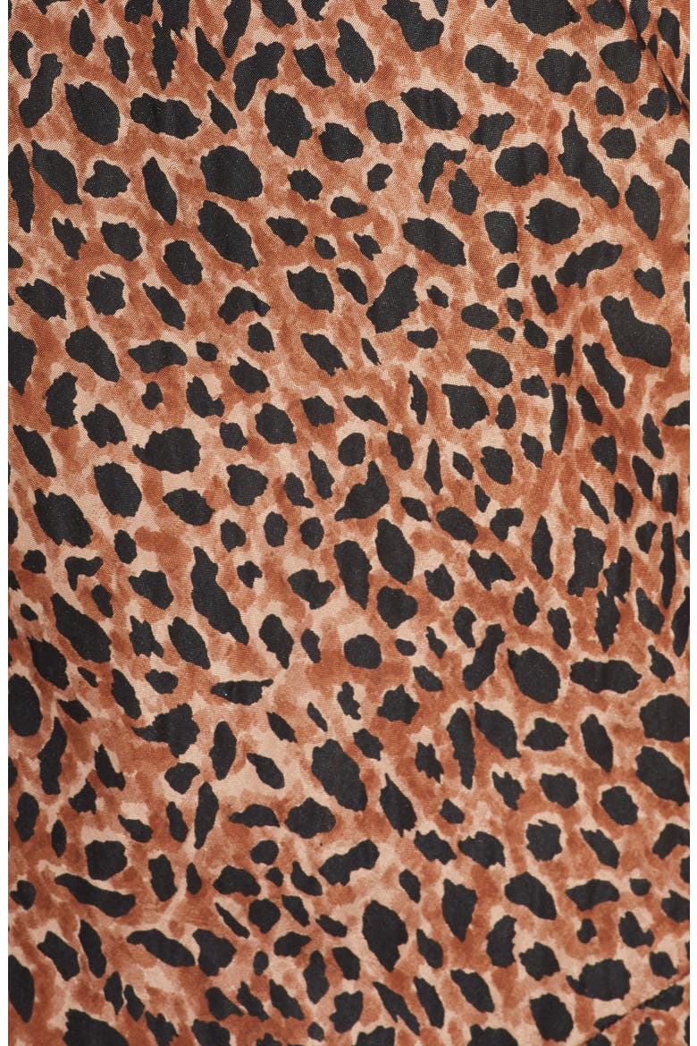 Love Bias Leopard Print Cover-Up Maxi Dress, Alternate, color, ANIMAL