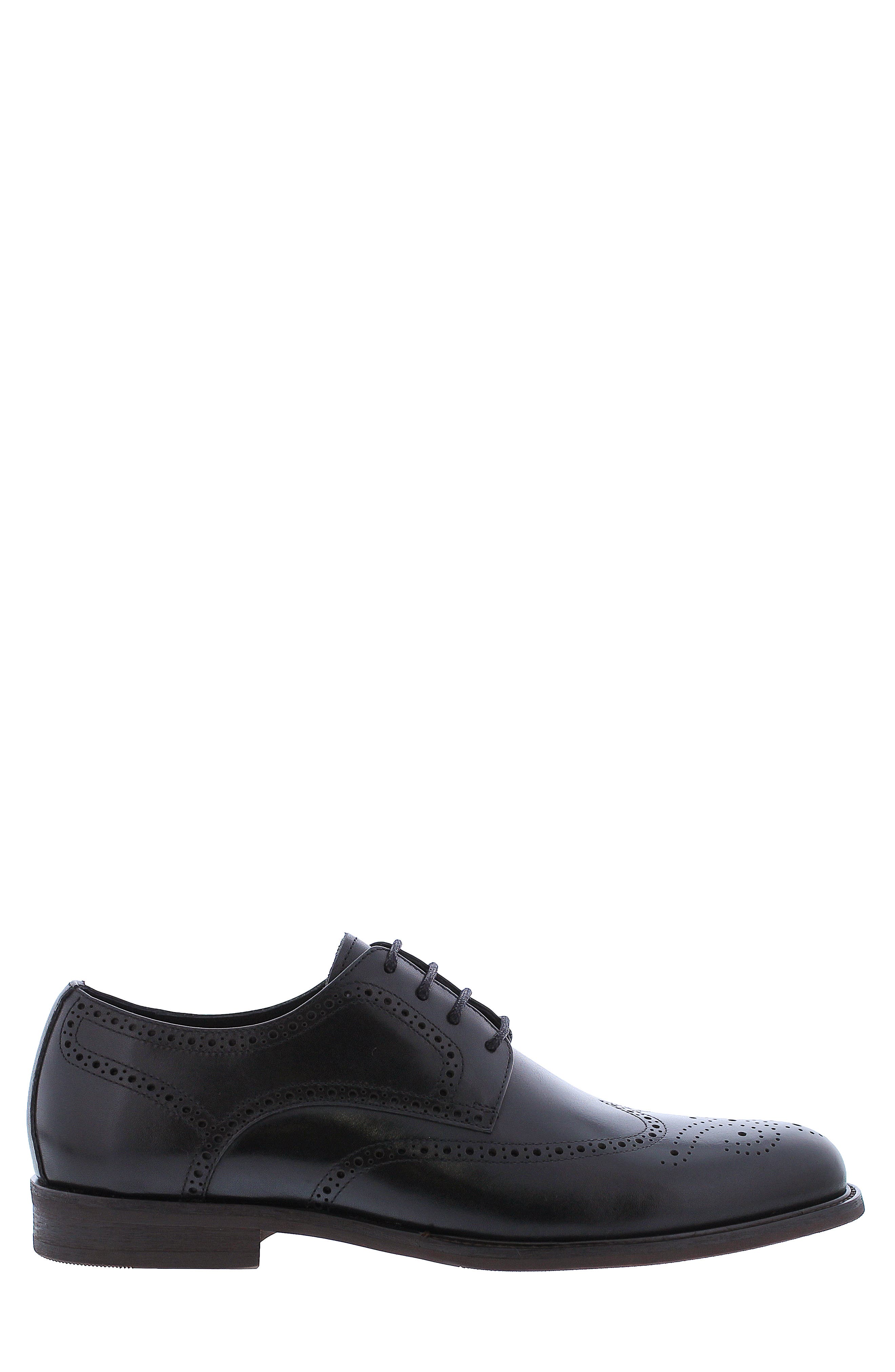 Zanzara Delos Brogued Wingtip Derby, Alternate, color, 