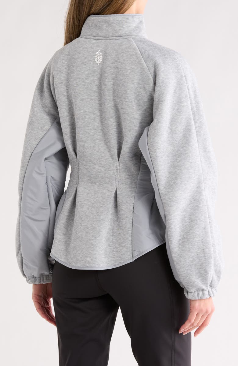 FP Movement by Free People Gia Fleece Jacket, Alternate, color, Grey