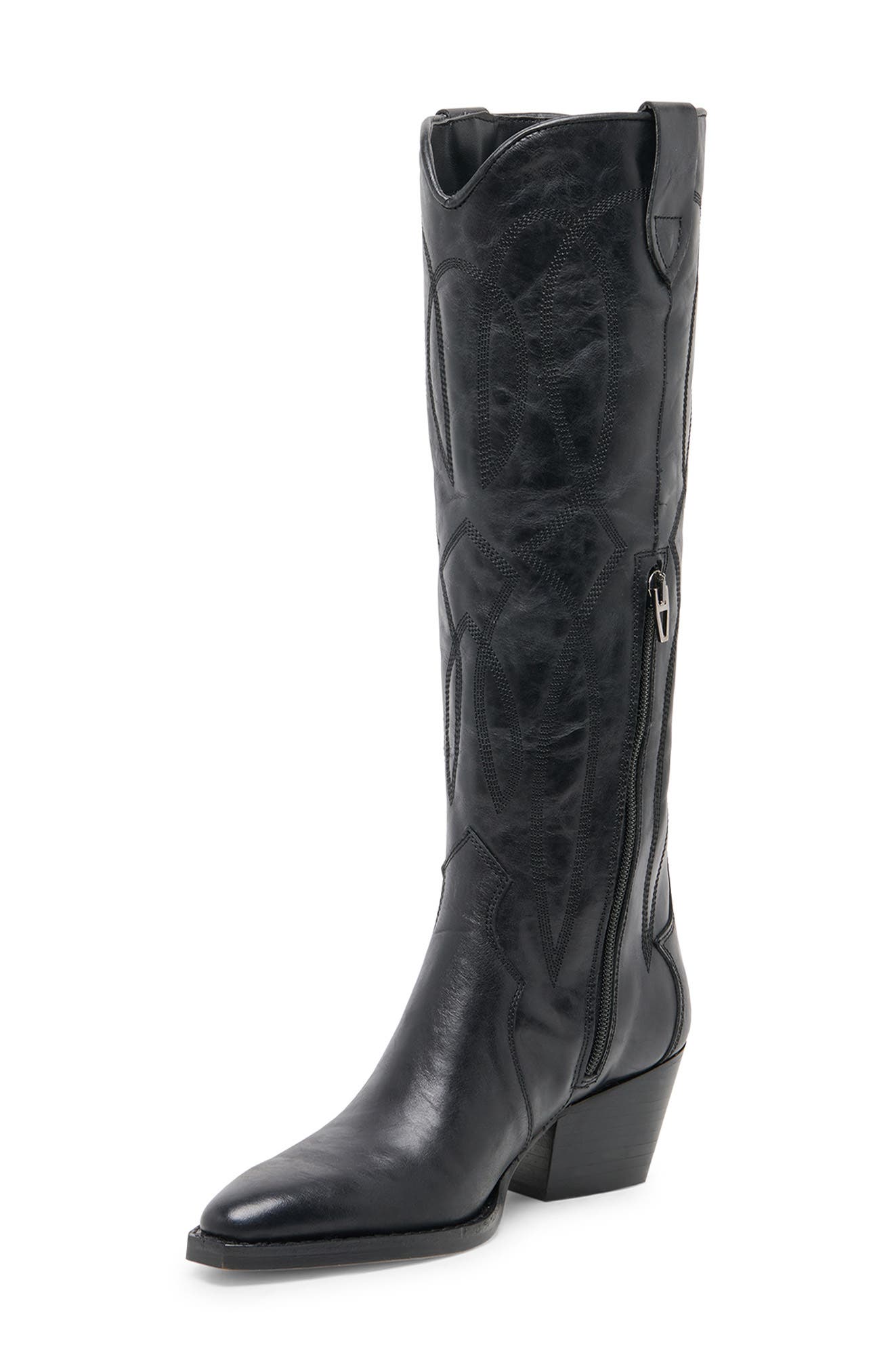 Женские ботинки Dolce Vita Klancy Knee High Western Boot — фото 8