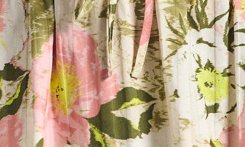 Derek Lam 10 Crosby Caroline Floral Double Tie Cotton Top