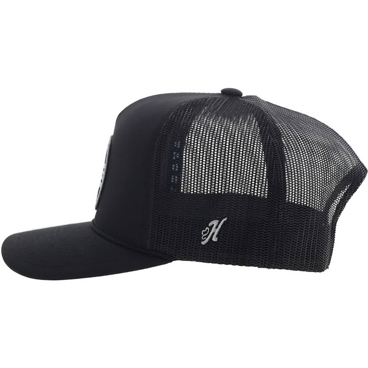 HOOEY Men's HOOey Black Dallas Cowboys Patch Rope Trucker Adjustable ...