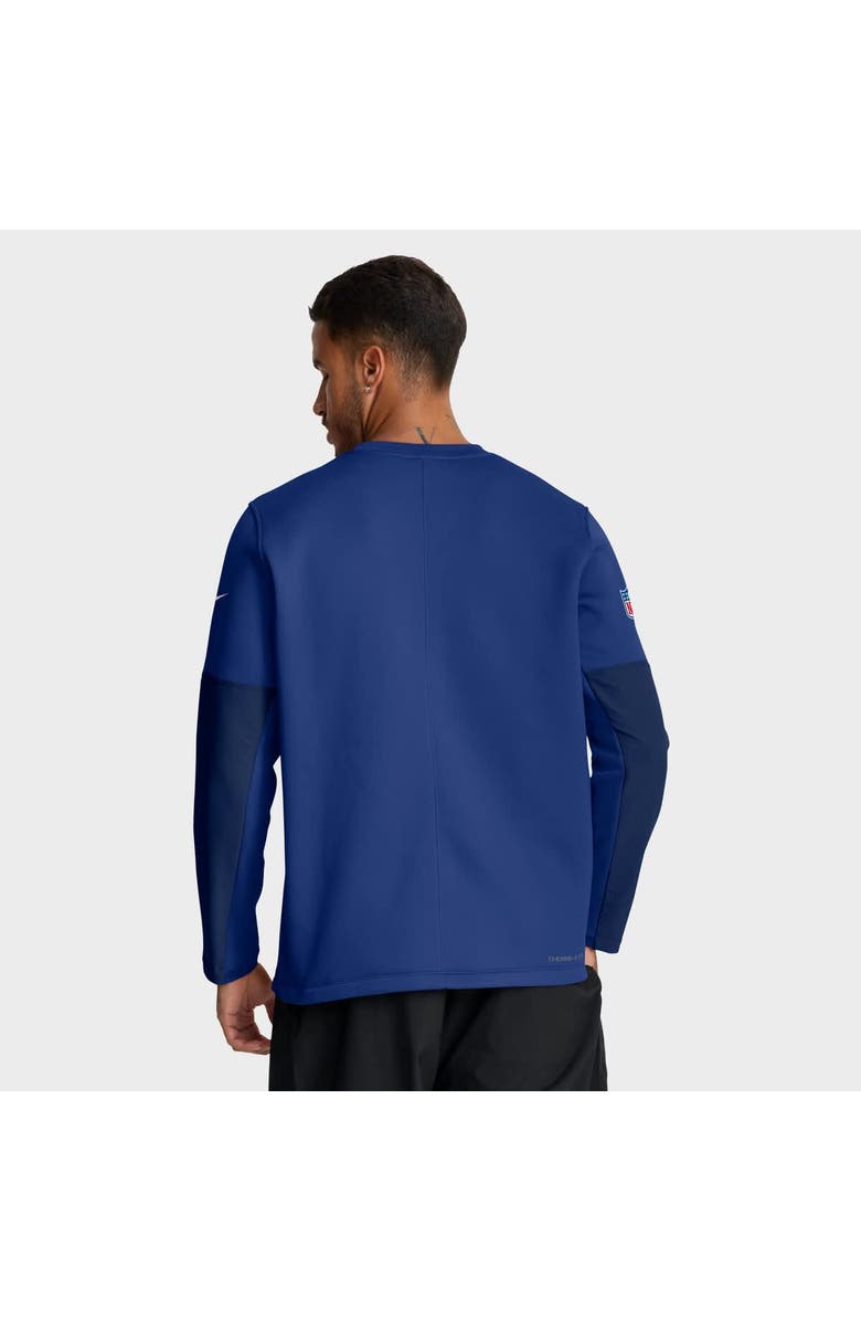 Nike Men's Nike Royal New York Giants Sideline Scripted to Win Performance Long Sleeve T-Shirt, Alternate, color, Royal