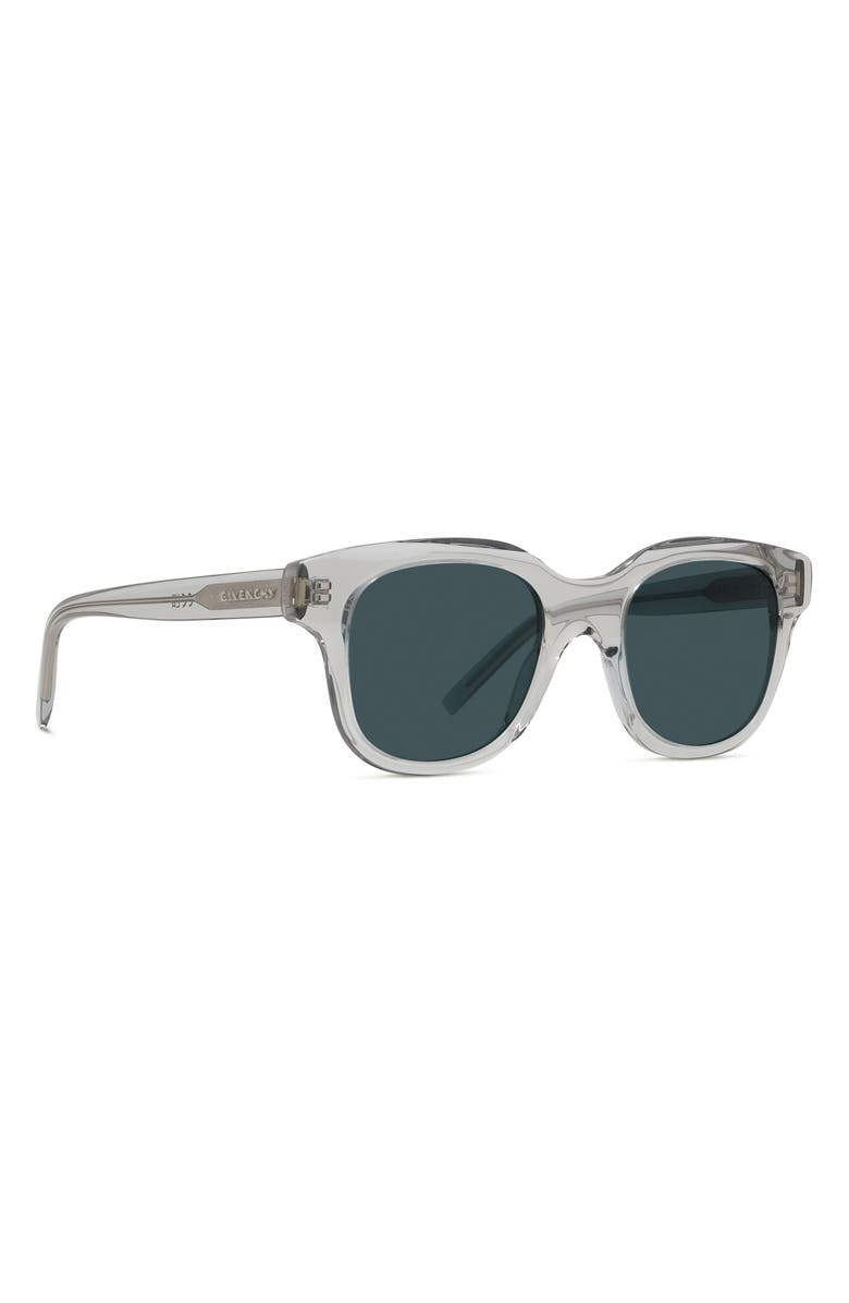 Givenchy 49mm City Geometric Sunglasses, Alternate, color, Grey/ Other / Blue