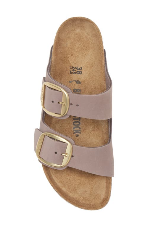 Birkenstock Arizona Big Buckle Slide Sandal In Purple