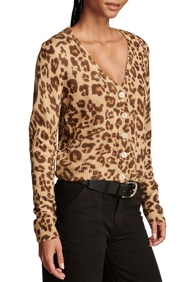 Leopard Print Cardigan, Alternate, color, LEOPARD PRINT