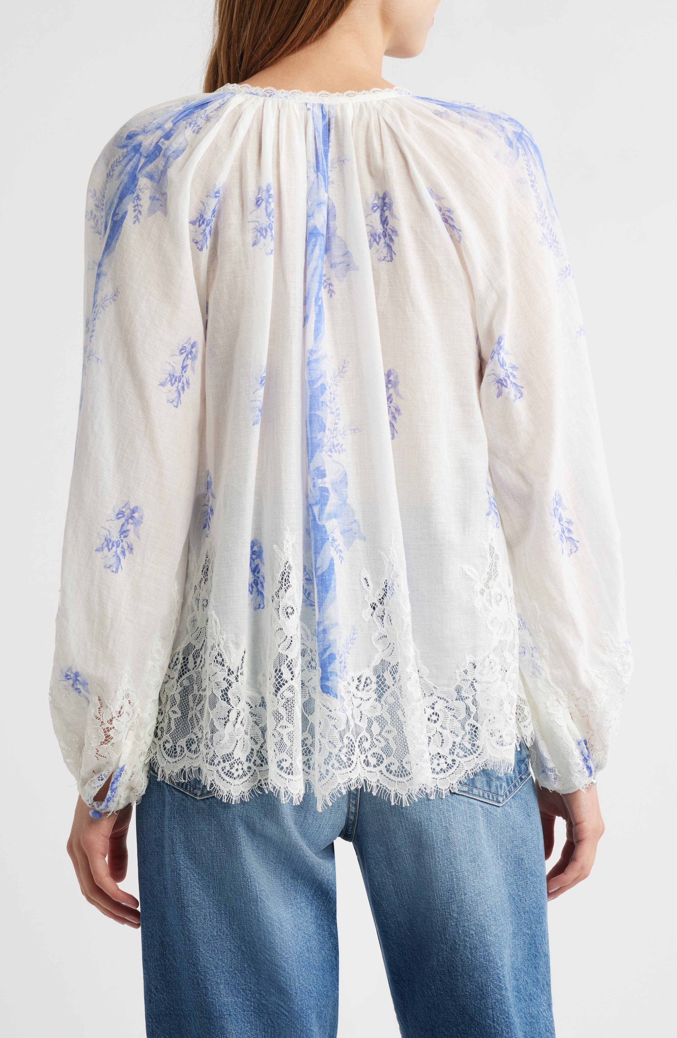 Dresner Lace Trim Top - image 2