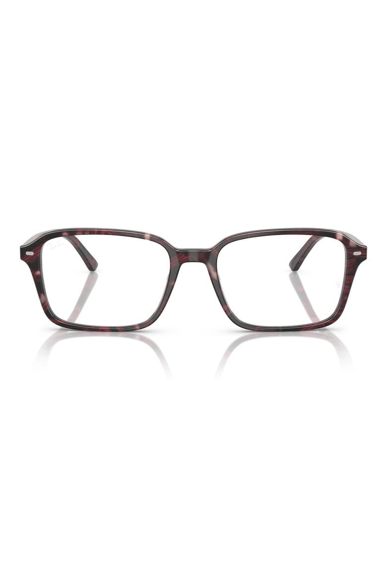 56mm Square Optical Glasses, Main, color, VIOLET