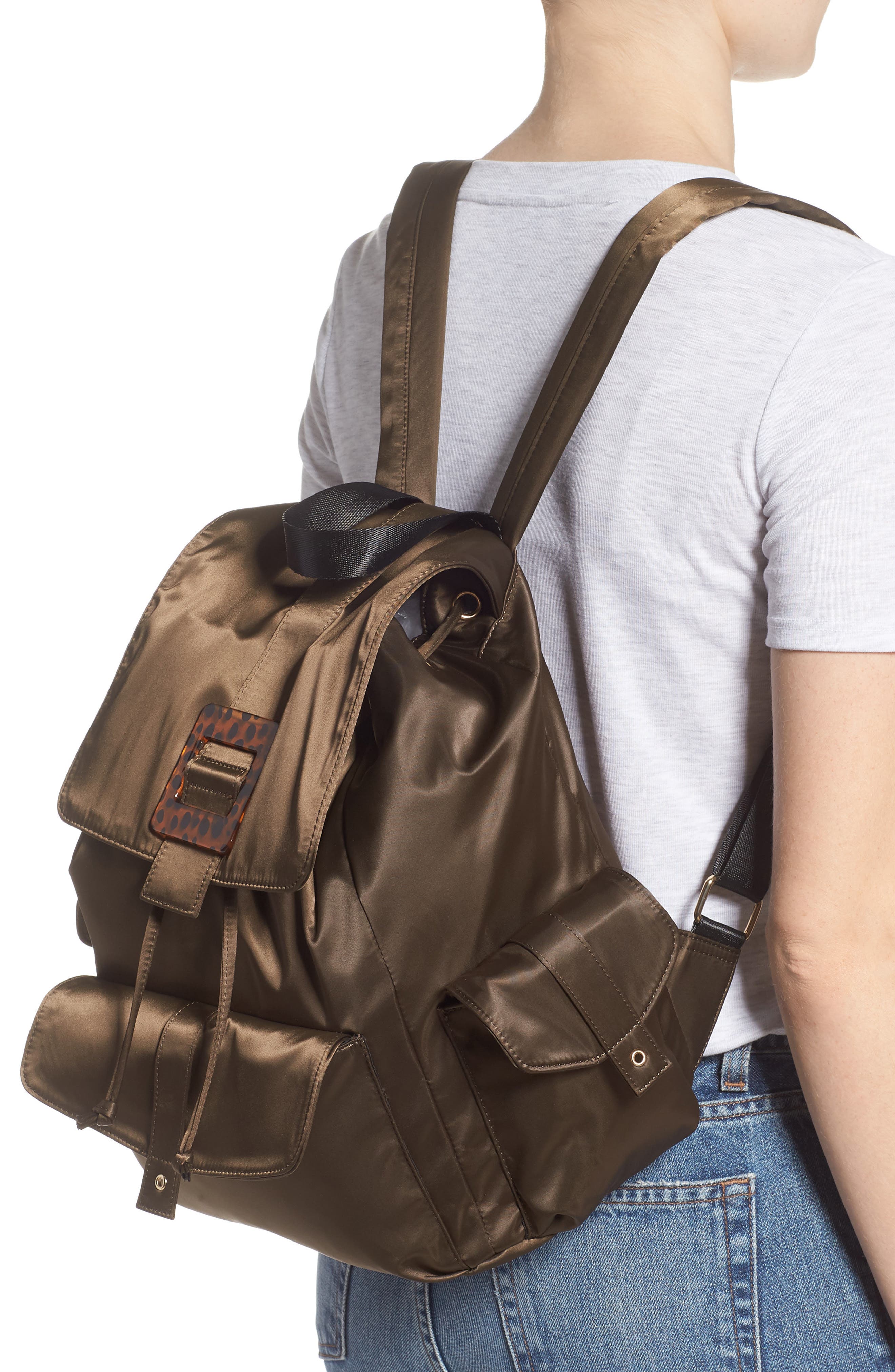 Skinnydip Nala Nylon Backpack, Alternate, color, 