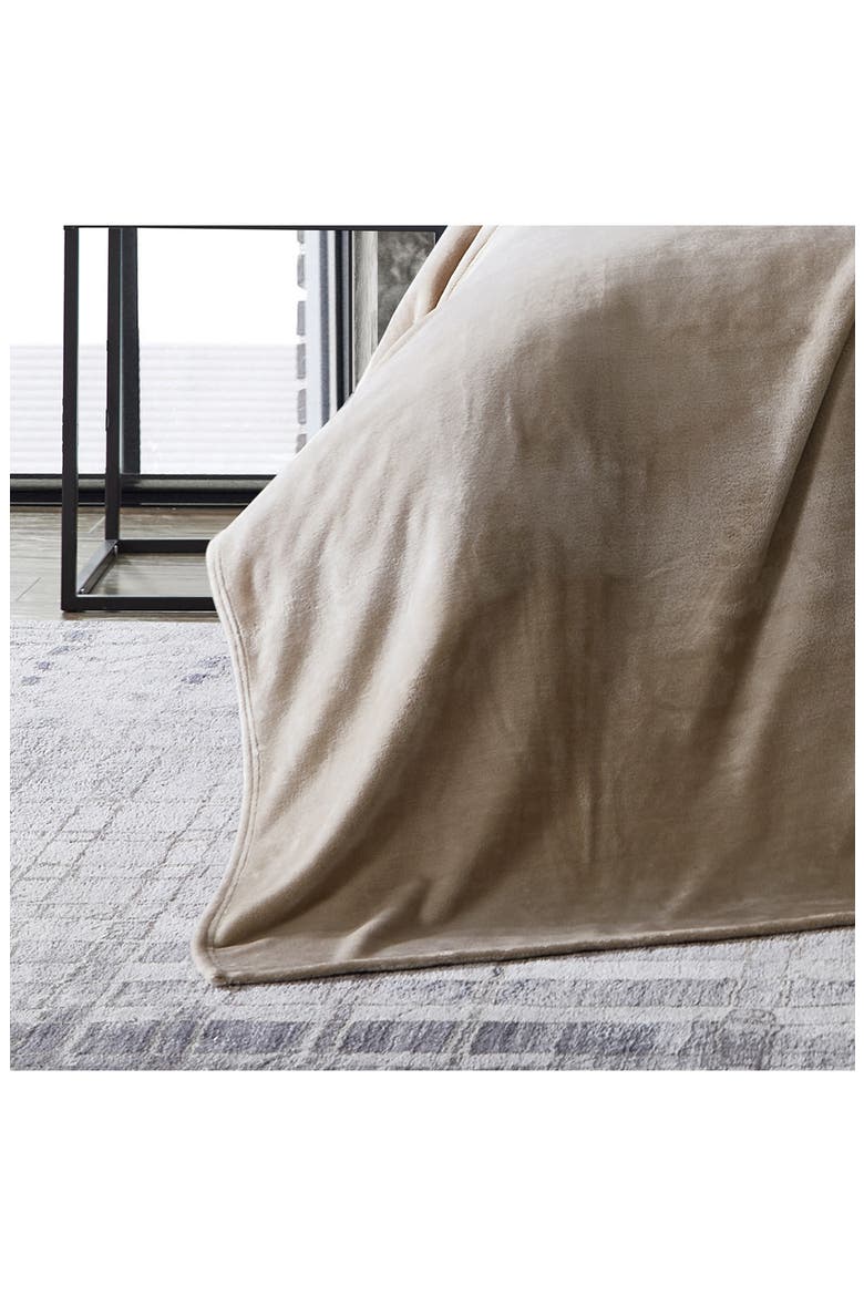 Solid Throw Blanket, Alternate, color, OATMEAL